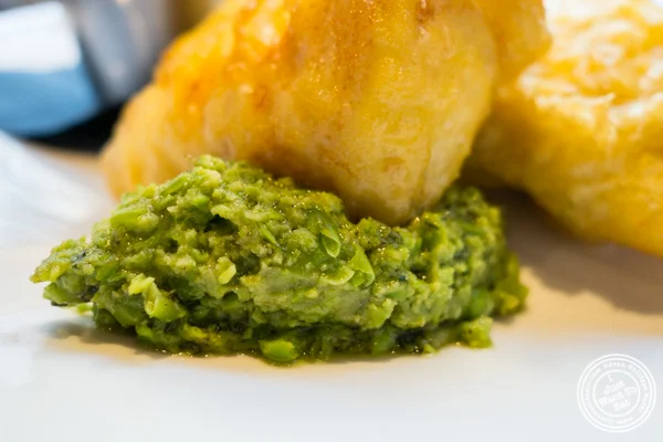 Mushy peas at The Harold in NYC, New York