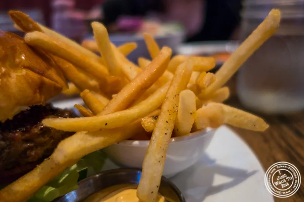 Truffled fries at BarKogi in NYC, New York