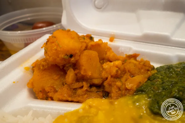 Aloo jeera at Patiala in NYC, New York