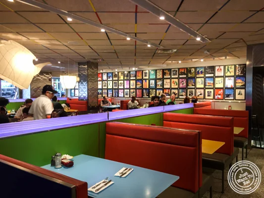 Dining room at Tick Tock Diner in NYC, New York