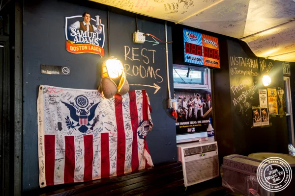Decor at Jeremy's Ale House in NYC, New York