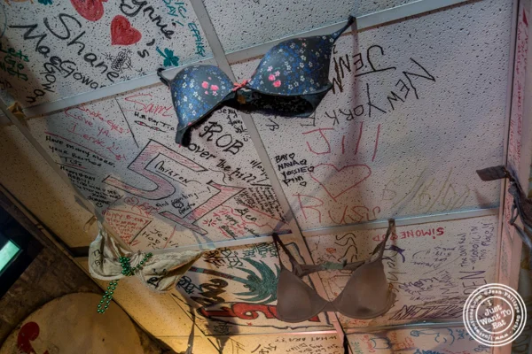 Bras at Jeremy's Ale House in NYC, New York