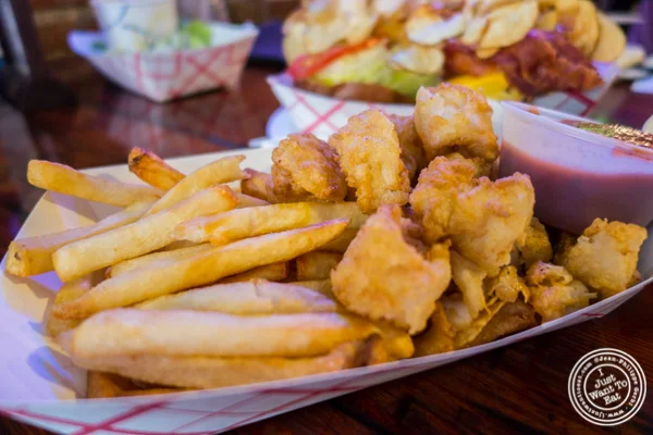Fried calamari at Jeremy's Ale House in NYC, New York