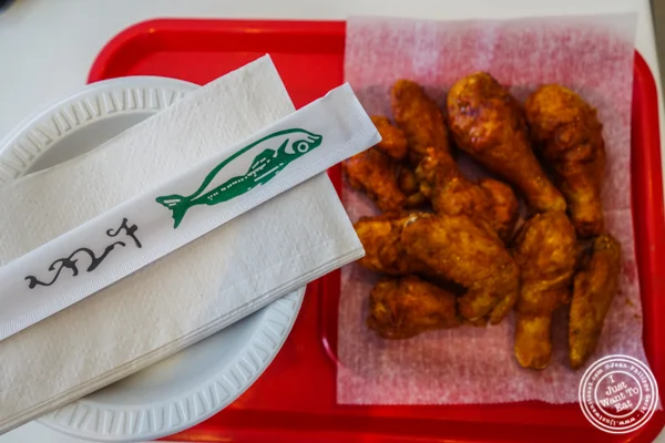 Wings at The Chicken Factory in Hoboken, NJ