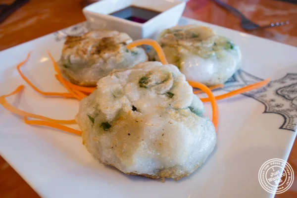 Vegetable dumpings at Bangkok City in Hoboken, NJ