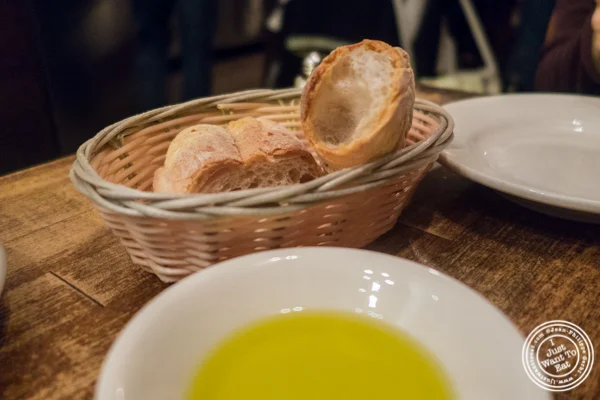 Bread at Max, Italian Restaurant in TriBeCa