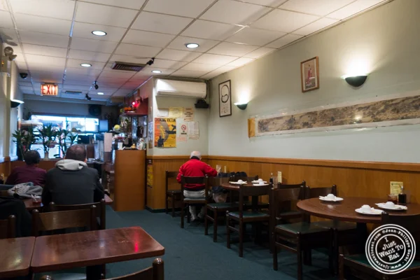 Dining room at Vegetarian Dim Sum House in ChinaTown, NYC, New York