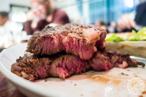 Ribeye at STK, modern steakhouse in NYC, New York