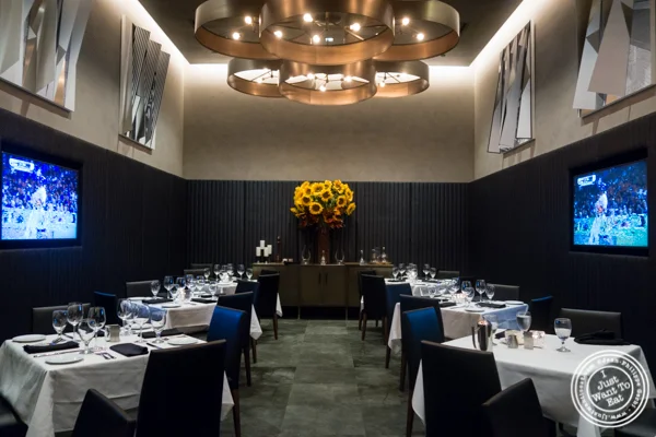 Private room at Ocean Prime in NYC, New York