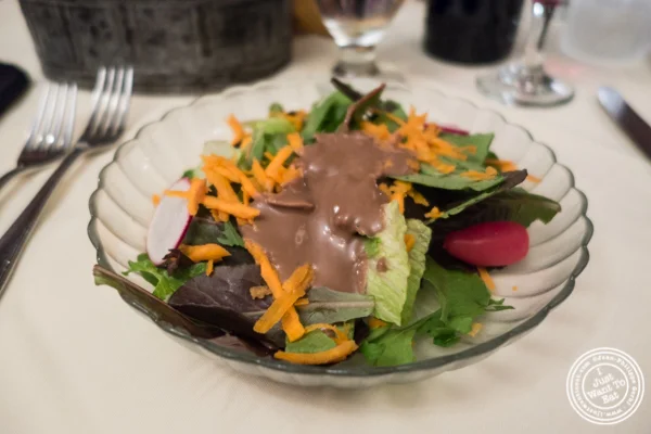 Salad at Maria's Mont Blanc in The Theater District, NYC, New York