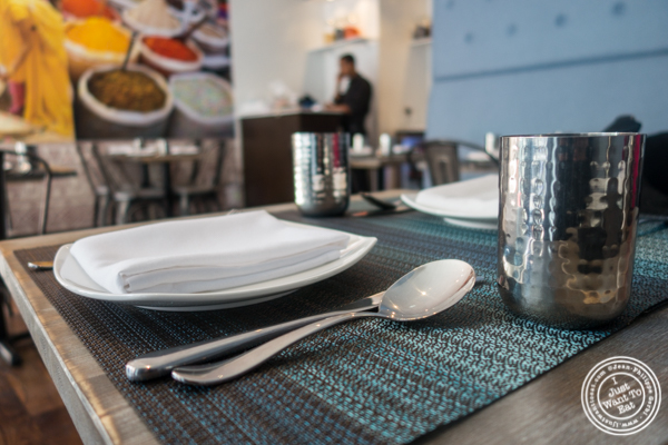 Table at Tikka Indian Grill in Williamsburg, Brooklyn 