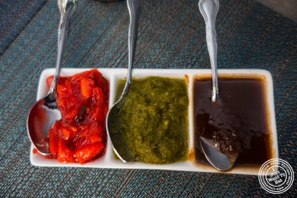 Chutneys at Tikka Indian Grill in Williamsburg, Brooklyn