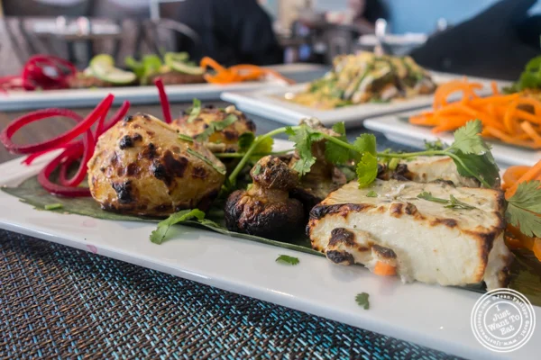 Sabji tikka at Tikka Indian Grill in Williamsburg, Brooklyn
