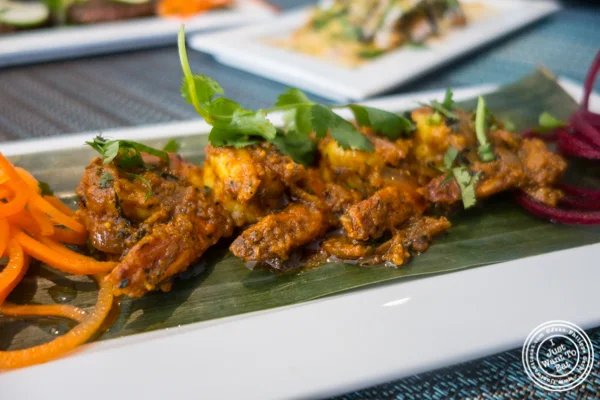 Paanch Shoran Jingha at Tikka Indian Grill in Williamsburg, Brooklyn