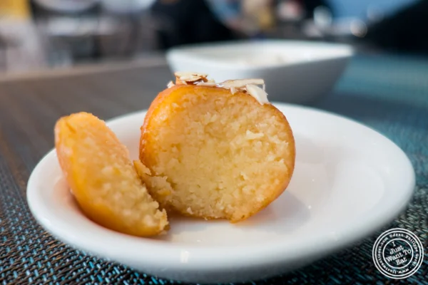 Gulab jamun at Tikka Indian Grill in Williamsburg, Brooklyn