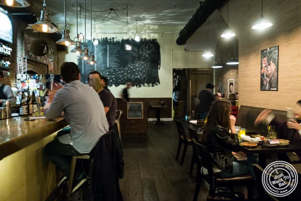 Dining room at Sake Bar Shigure in Tribeca, NYC, New York