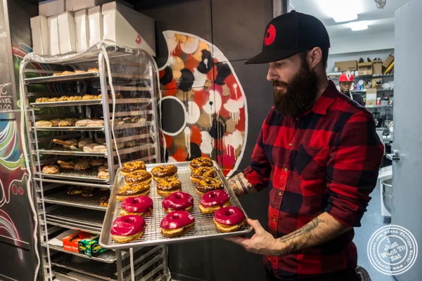 Troy Neal, co-owner of The Doughnut Project in NYC, New York