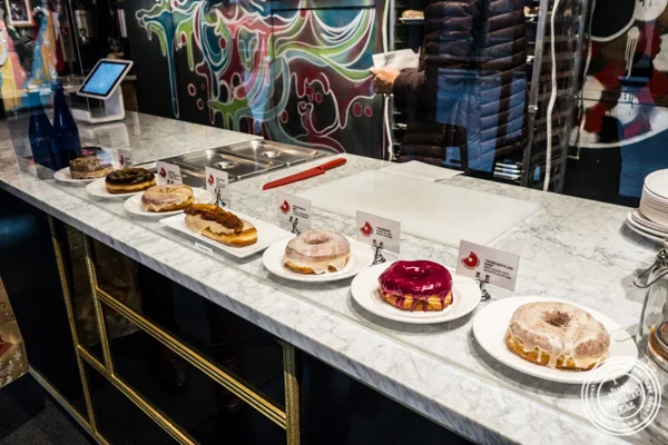 Display at The Doughnut Project in NYC, New York