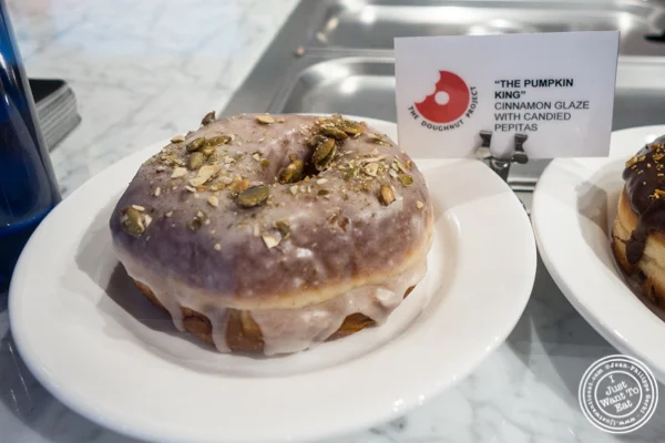 The Pumpkin King at The Doughnut Project in NYC, New York