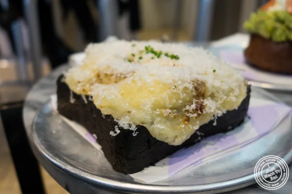 Egg-clipse at Dominique Ansel Kitchen in NYC, New York
