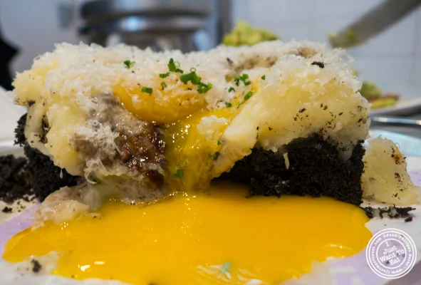 Egg-clipse at Dominique Ansel Kitchen in NYC, New York