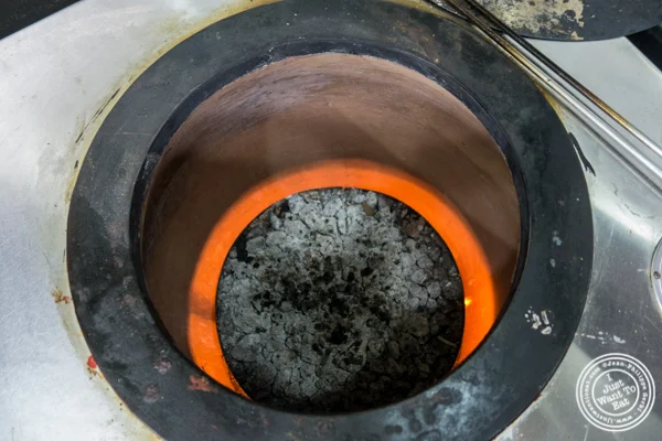 Tandoor oven at Surya, Indian restaurant on Bleecker, NYC, New York