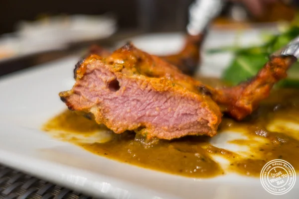 Lamb chop at Surya, Indian restaurant on Bleecker, NYC, New York