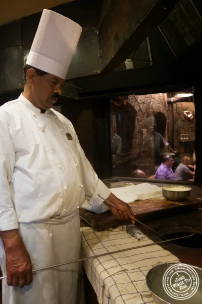 tandoor master at Bukhara in Delhi, India