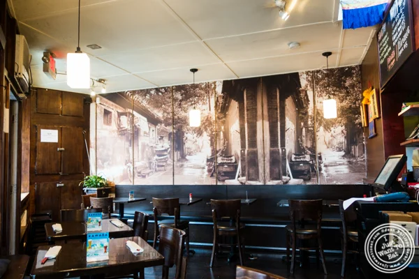 Dining room at Ramen Thukpa in the West Village, NYC, New York