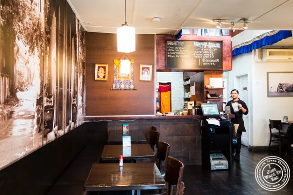 Dining room at Ramen Thukpa in the West Village, NYC, New York