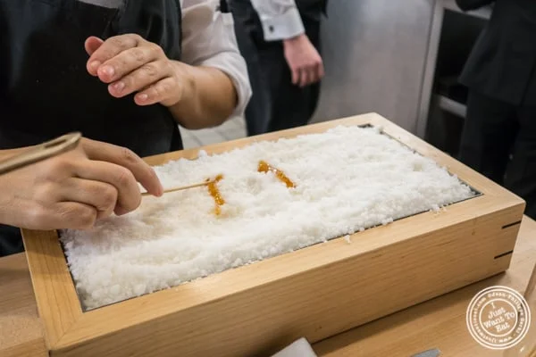 Executive pastry sous-chef Renata Ameni making taffy at Eleven Madison Park in NYC, New York