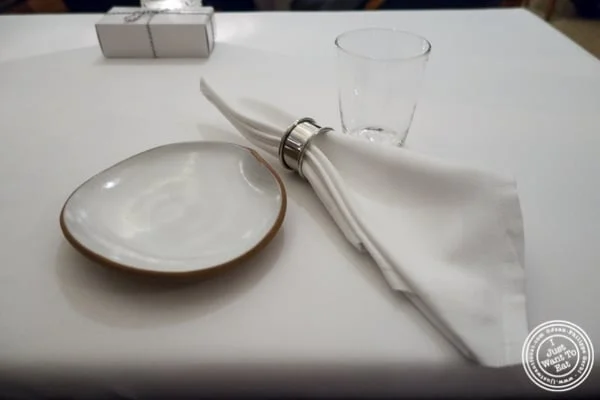 Table at Eleven Madison Park in NYC, New York