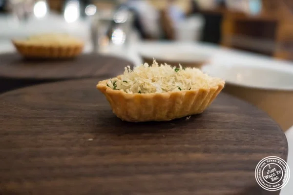 Oyster pie at Eleven Madison Park in NYC, New York