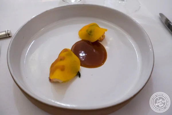 Lobster at Eleven Madison Park in NYC, New York