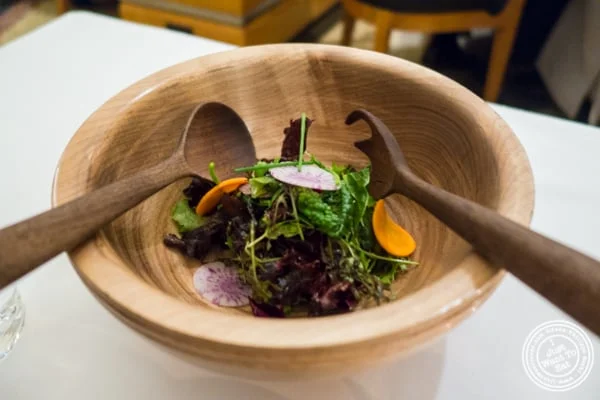 Greens at Eleven Madison Park in NYC, New York