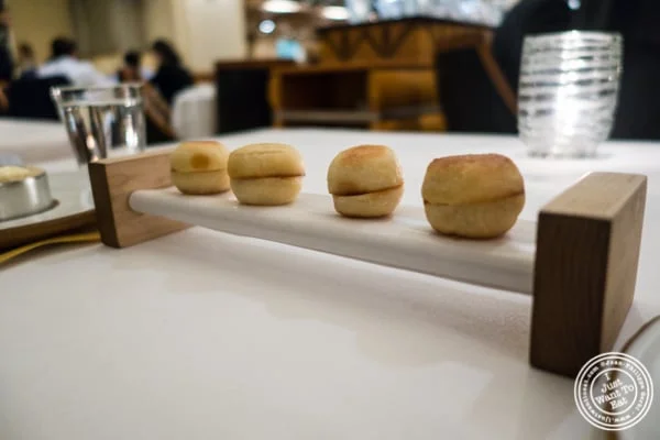 Muffins at Eleven Madison Park in NYC, New York