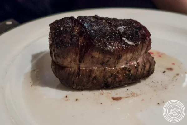 Filet mignon at American Cut in TriBeCa, NYC, New York