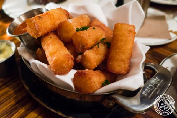 Tater tots at American Cut in TriBeCa, NYC, New York