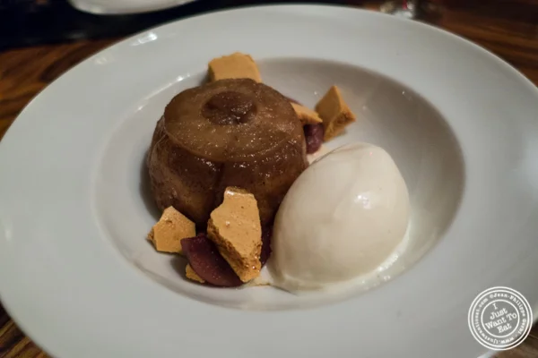 Monkey bread tatin at American Cut in TriBeCa, NYC, New York