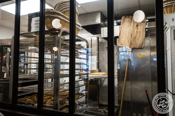 Kitchen at Maison Kayser in the West Village, NYC, New York