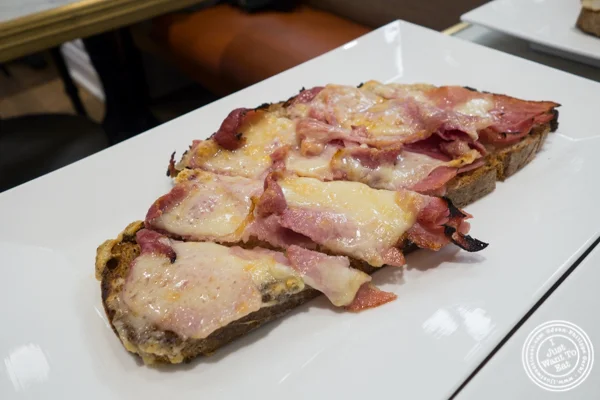 Croque Monsieur at Maison Kayser in the West Village, NYC, New York
