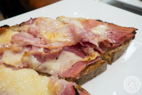 Croque Monsieur at Maison Kayser in the West Village, NYC, New York