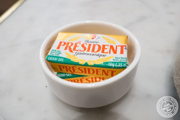 President salted butter at Maison Kayser in the West Village, NYC, New York