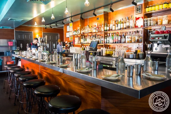 Bar at Pok, Pok in Brooklyn, NY