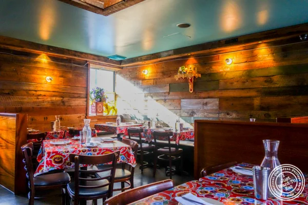Dining room at Pok, Pok in Brooklyn, NY