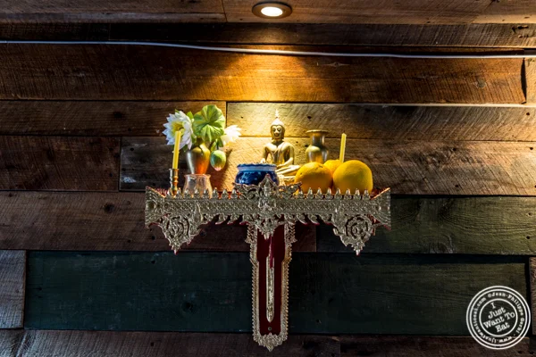 Buddha at Pok, Pok in Brooklyn, NY