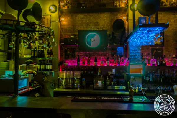 Bar at Turntable Chicken Jazz in NYC, New York