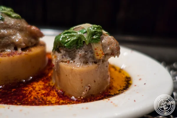 Bizarre food at Takashi in NYC, New York