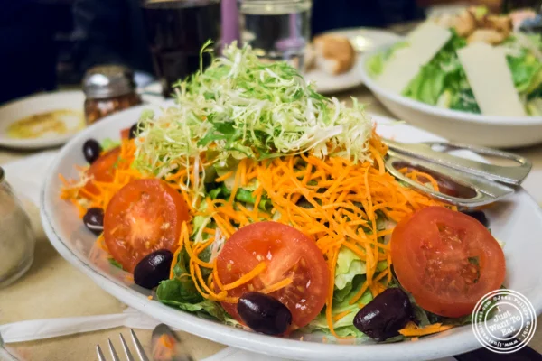 Insalata mizta at Angelo's Pizza in NYC, NY