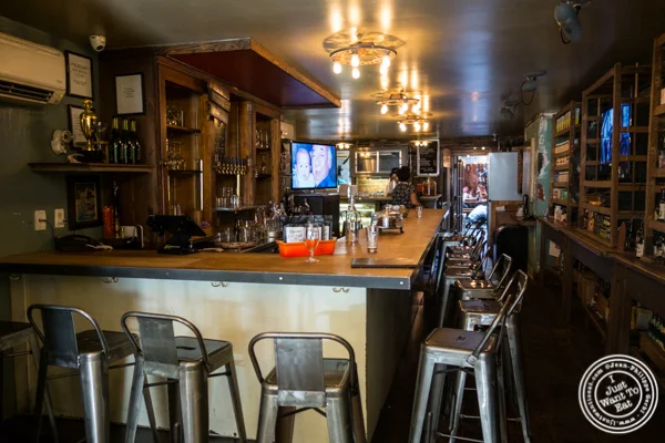 Bar area at The Cannibal in NYC, New York